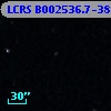 LCRS B002536.7-383343