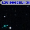 LCRS B003035.4-385330