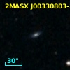 2MASX J00330803-3816277