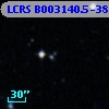 LCRS B003140.5-383736