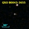 QSO B0043-3655