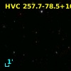 HVC 257.7-78.5+107