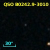 QSO B0242.9-3010