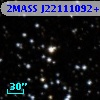2MASS J22111092+5617332