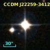 CCDM J22259-3412AB