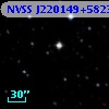 NVSS J220149+582339