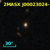 2MASX J00023024-3444001