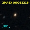 2MASX J00052216-3552066