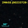 2MASS J00233728-3412078
