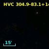 HVC 304.9-83.1+140