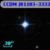 CCDM J01103-3333AB