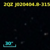 2QZ J020404.8-315004