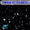 2MASS J22131671+5711001