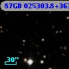 87GB 025303.8+363008