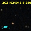 2QZ J024043.4-280550