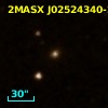 2MASX J02524340-2717335