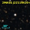 2MASS J22114420+5708318