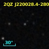 2QZ J220028.4-280953