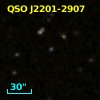 QSO J2201-2907