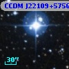 CCDM J22109+5756D