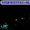 87GB 025731.5+362130