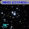 2MASS J22274555+5852222