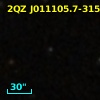 2QZ J011105.7-315148