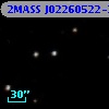 2MASS J02260522-2647579