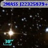 2MASS J22325879+5829167