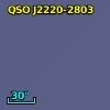 QSO J2220-2803
