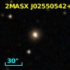 2MASX J02550542+3612577