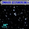 2MASS J22503536+5803267