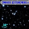 2MASS J22502035+5755266