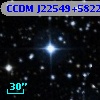 CCDM J22549+5822AB