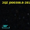 2QZ J000308.8-281703