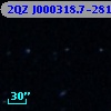 2QZ J000318.7-281545