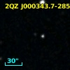 2QZ J000343.7-285723