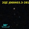 2QZ J000403.3-281618