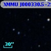 XMMU J000330.5-295642