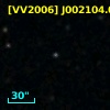 [VV2006] J002104.0-281605