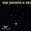 2QZ J003050.4-281342