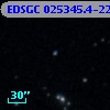 EDSGC 025345.4-225046