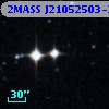 2MASS J21052503-2011526