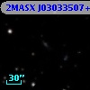 2MASX J03033507+3557305