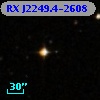 RX J2249.4-2608