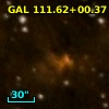 GAL 111.62+00.37