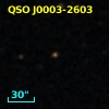 QSO J0003-2603