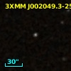 1RXS J002048.5-253823
