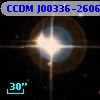 CCDM J00336-2606AB