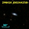 2MASX J00244258-2718354